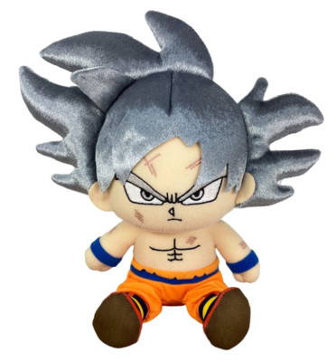 Great Eastern Dragon Ball Super Goku Ultra Instinct Sitting Plush 7'' AUTHENTIC
