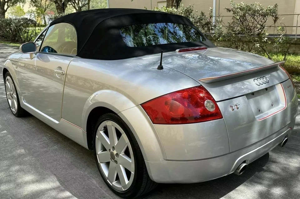 Mástil de varilla de alimentación de antena de aluminio negro corto de 4 pulgadas AM/FM para AUDI TT 2001-2015 Foto 4 de 4