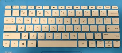 HP Stream 11 Series 11-AH 11-Y LAPTOP KEYBOARD KEYS KEYCAPS (INDIVIDUAL KEY)