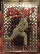 Curt Schilling 1997 Topps Finest #104 UNCOMMON SILVER EMBOSSED REFRACTOR! RARE!