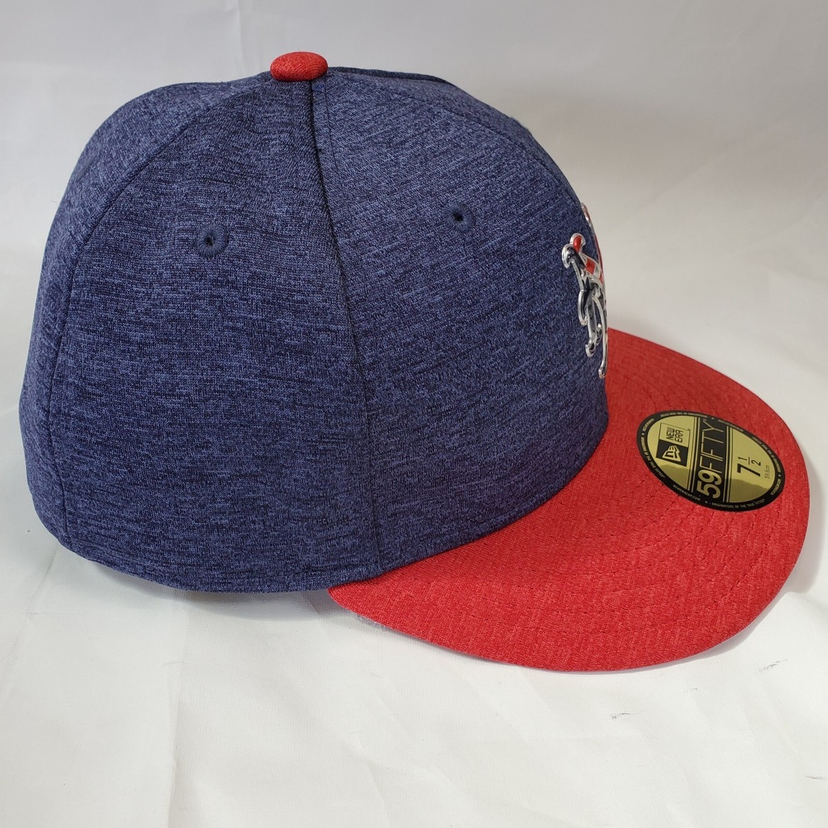 New York Mets 4th Of July 7 1/2 Hat Cap 59Fifty Metal Logo New Era 