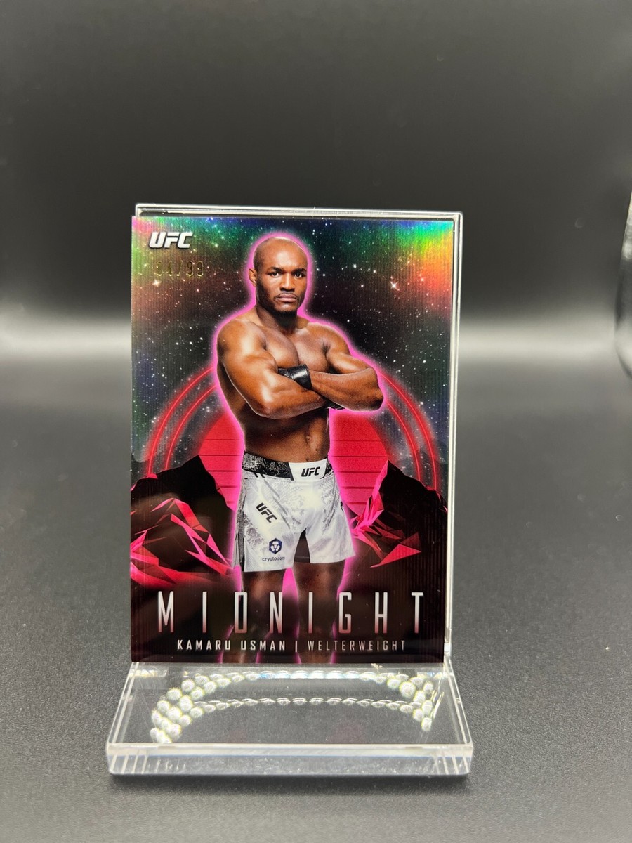 2024 Topps UFC Midnight Kamaru Usman Card - #5 SP 84/99 Welterweight | eBay