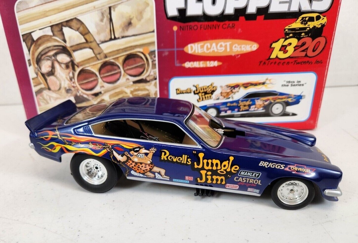 THE FLOPPERS 1320 DIECAST REVELL'S 1:24 JUNGLE JIM NITRO THE FLOPPERS 1320 DIECAST REVELL'S 1:24 JUNGLE JIM NITRO