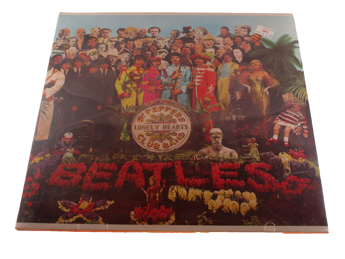 beatles sgt. pepper's.. (RARE SET!!送料込み） The Beatles-sgt. Pepper's Lonely Hearts Club Band-lp-capitol-smas