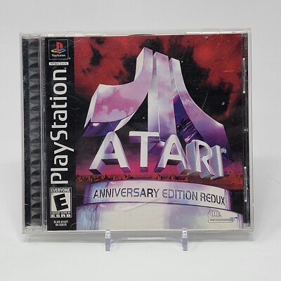 Atari Anniversary Edition Redux (PlayStation 1 PS1) CIB COMPLETE & TESTED
