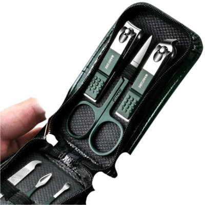 Tragbare Maniküre Sets Pediküre Kits Nagelknipser Set Körperpflege Werkzeuge