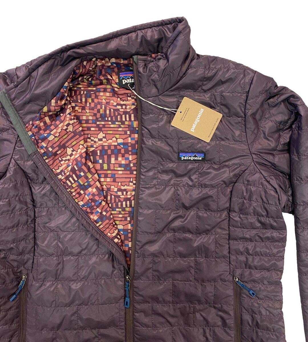 Patagonia Women's Nano Puff Insulated Jacket (Obsidian Plum Patagonia Women's Nano Puff Insulated Jacket (Obsidian Plum
