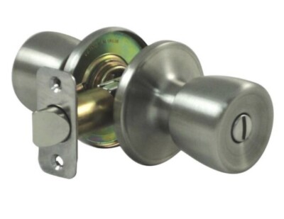 Privacy Bell Door Knob In Stainless Steel - 100711368