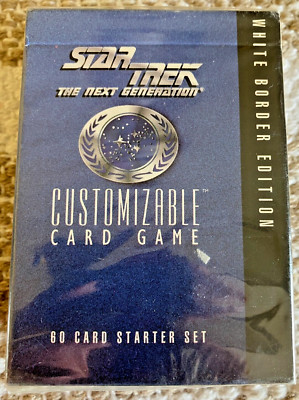 Star Trek The Next Generation Customizable Card Game 60 Card Starter ...