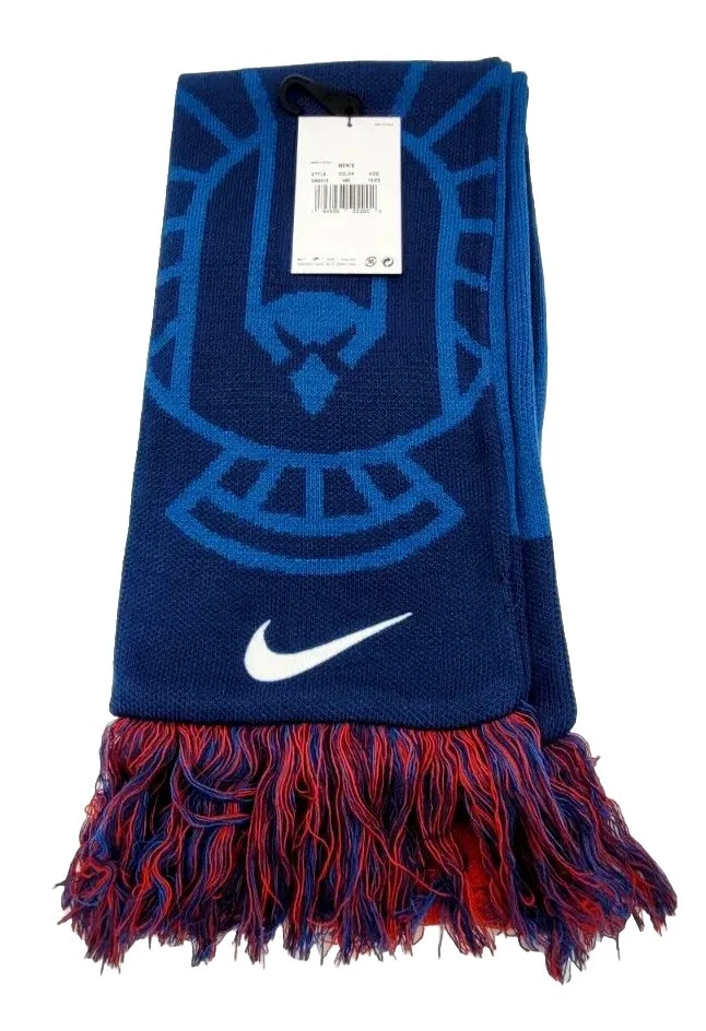 Nike Team USA Knit Sport Winter Scarf Blue Red Mens One Size DM2316-483