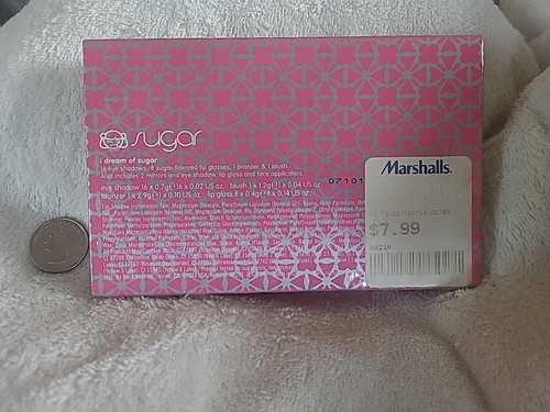 Sugar I Dream Of Sugar Make-up Palette Rare Discontinued VINTAGE - Picture 2 of 9