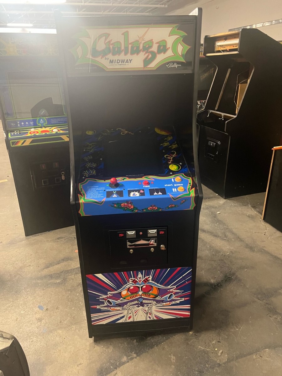 GALAGA ARCADE MACHINE by NAMCO 1981 (Excellent Condition) *RARE