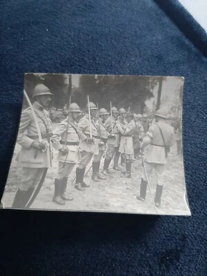 Photo General Kepi Unifome 1915 remise decoration - Photo 1/3