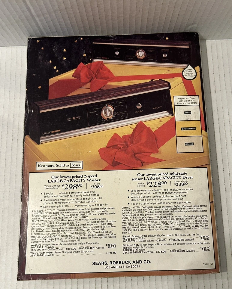 Sears 1979 Wish Book Catalog Christmas Star Wars Mego Barbie MCM Vintage Holiday Foto 2 de 4