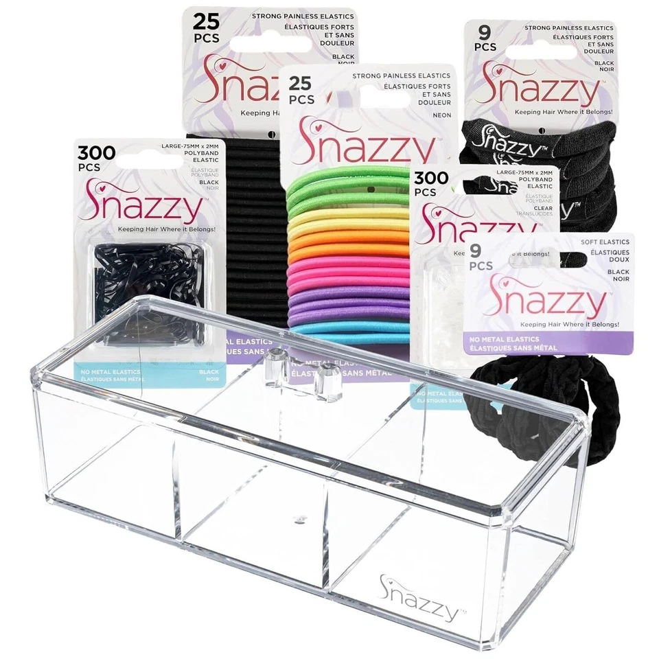 Snazzy Deluxe Hair Accessories Gift Set-Over 670 Total Hair Accessories Gift Set - Image 2 of 4