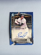 Eduardo Herrera 2025 Bowman Chrome BMA-EH Auto Blue Mojo /150 RC