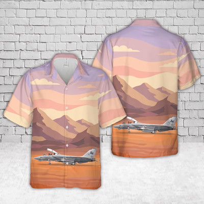 US Navy F-14D Super Tomcat VFA-213 Blacklions Hawaiian Shirt Mens