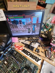 MORTAL KOMBAT 1 PCB JAMMA ARCADE BOARD SET 5.0 REV WORKING!!! (T-UNIT) MIDWAY