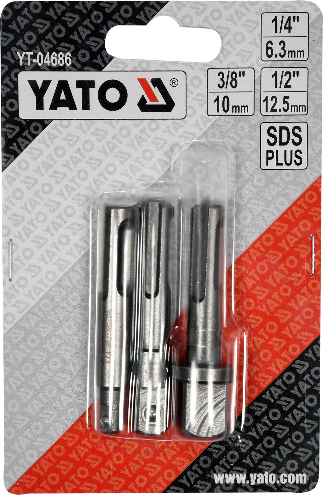 Fits YATO NARZ�DZIA YT-04686 SDS-PLUS SOCKET ADAPTERS-1/4,3/8,1/2  ⭐UK Stock⭐