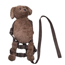 Eddie Bauer Dog Safety Harness Backpack Toddler OS Brown Plush Puppy GFG91/20815