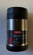 Thermos Insulated Food Jar with Folding Spoon