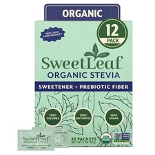 Organic Stevia Sweetener, 35 Packets (Pack Of 12)