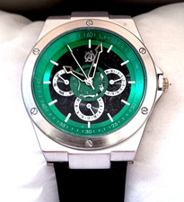 Rare Marvel Avengers Hulk Uncle Jack LE Triple Date Dress Watch New NOS Box