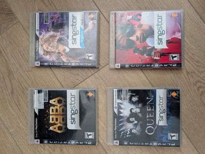 SingStar PS3 Bundle   ABBA, Queen, Vol. 2 + SingStar   4 Games Complete