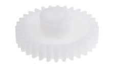 Koo zbate walcowe, modu: 1, l.zb&oacute;w: 32, r. piasty: 14mm, r. otworu: 6mm, P