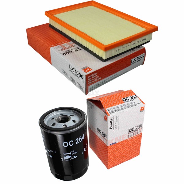 Mahle / Knecht Set Filterpaket Luftfilter LX 1000 ÖLfilter OC 264-image