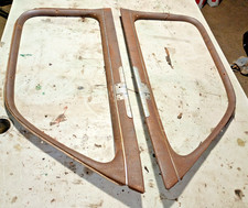 1941 Oldsmobile Window Garnish Molding 4 Door Sedan Front L R Decent