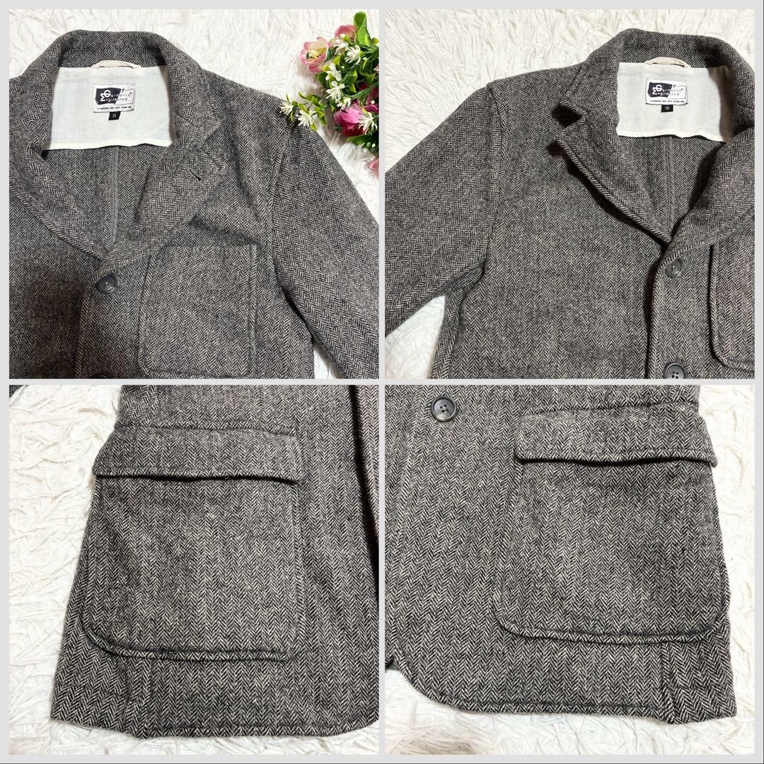 Engineered Garments Herringbone Tailored Jacket S… - image 4