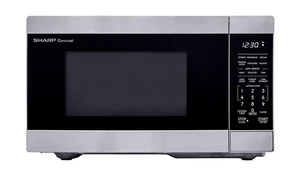 0.9 cu ft 900W Stainless Steel Countertop Microwave