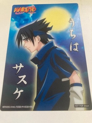 Early rare not for sale NARUTO Sasuke Uchiha