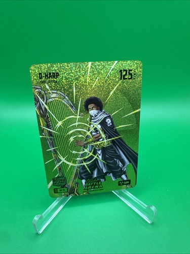 Bo Jackson Battle Arena 2026 1st Edition D-Harp Glow Icons Battlefoil D. Harper