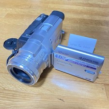 Panasonic NV-GS400 Silver Camcorder Video Camera MiniDV 12x Zoom Exc