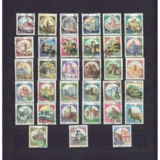 ITALIA - SERIE ORDINARIA CASTELLI D'ITALIA - USATI - SERIE E  SINGOLI