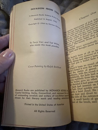 Invasion from 2500︱Norman Edwards︱Monarch Books︱1964︱Paperback Book - Picture 4 of 4