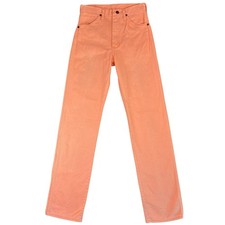 Vintage 80s Wrangler Jeans Womens 7 Pink Cowboy Rodeo Western Denim 13MPEG 26x33