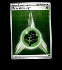 Basic Grass Energy – SVE 017 – Black Bolt – Holo – Near Mint - Pokemon Card TCG