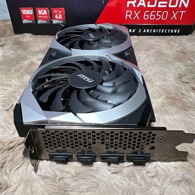 MSI Radeon RX 6650 XT MECH 2X 8G OC 8GB GDDR6 Graphics Card | eBay
