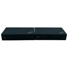 Lot of 2 - Lenovo DK1522 40A7 Think Pad USB 3.0 Pro Docking Station - NO CABLES