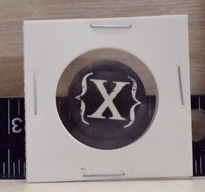 ALTERNATIVE MUSIC BAND IAMX PUNK PIN PINBACK BUTTON LAPEL ON FLIP