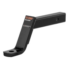 CURT Manufacturing Powdercoated Ball Mount 2" Square 6" Drop 4" Rise 45080