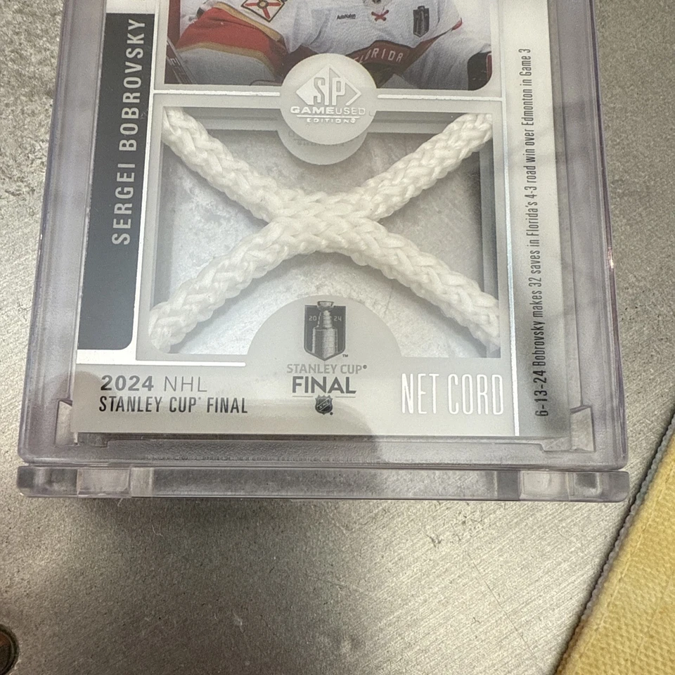 24/25 SPGU Net Chord Sergei Bobrovsky 7/25 Hockey Card - Image 4 of 4
