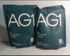 Lot x2 AG1 Athletic Greens PowderPouch 12.7oz 360g 30 Day Supply 01/26 New Seale