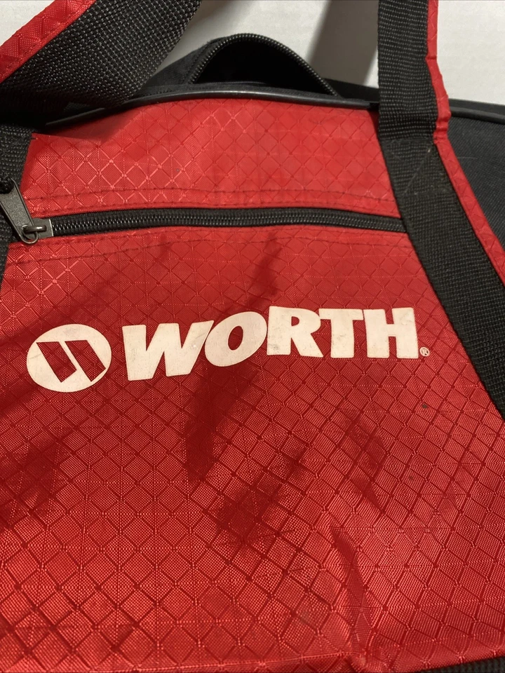 Сумка для софтбола/бейсбола Worth 34 дюйма хорошее состояние товара. Красный и черный - Изображение 2 из 4