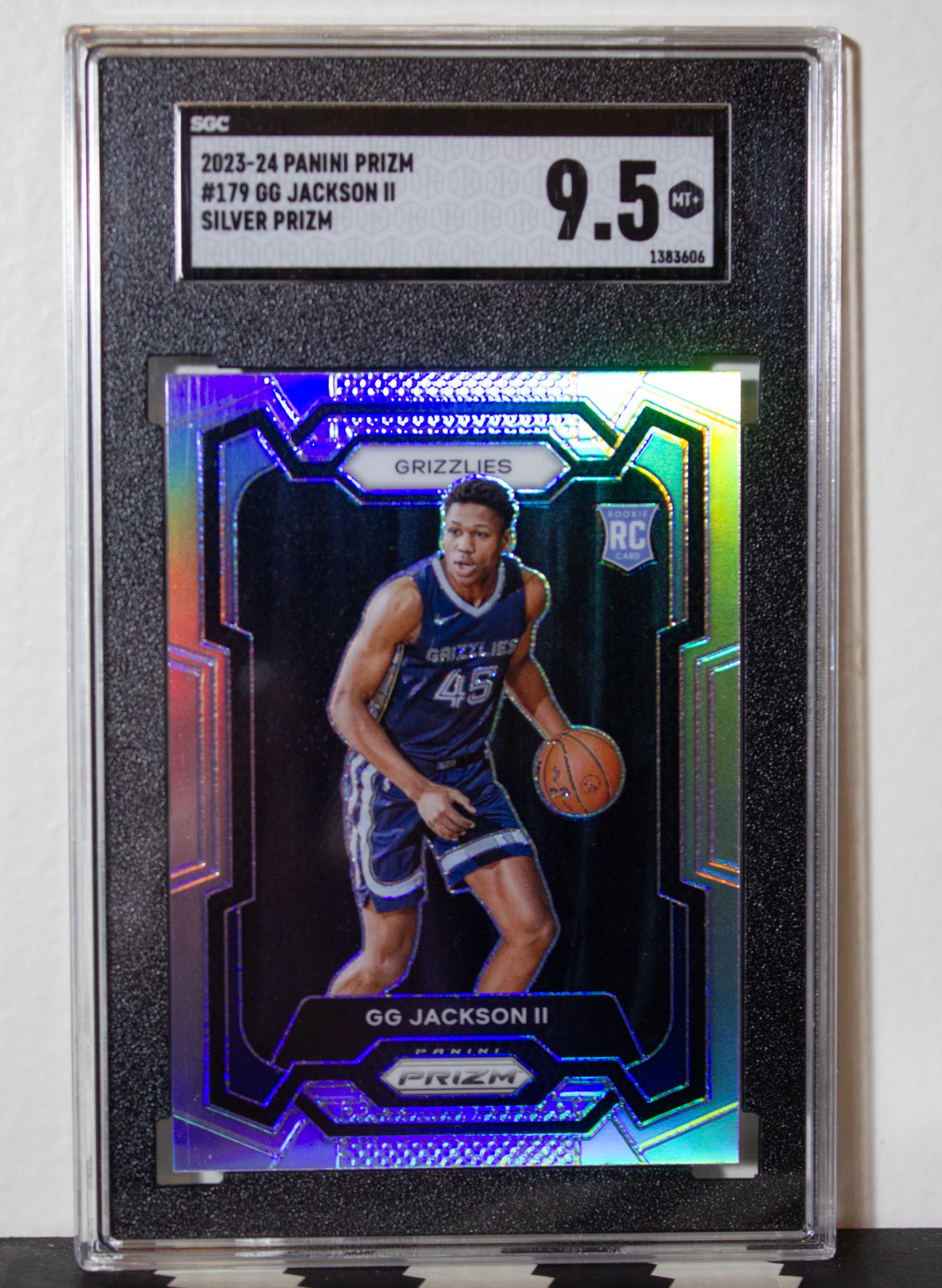 2023-24 Panini Prizm - GG Jackson #179 Silver Prizm (RC) SGC 9.5 Grizzlies