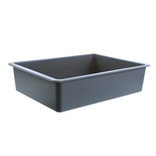 Over the Sink Dish Tub - Kitchen Sink Dish Washing Basin with Drain Hole -