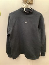 KITH Long Sleeve Box Logo Mock Crewneck Sweatshirt Dark Green Men  s XS